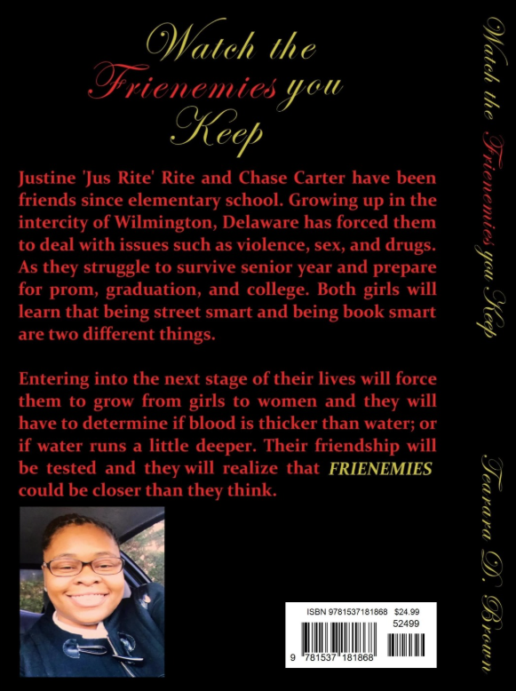 Watch The Frienemies You Keep back cover